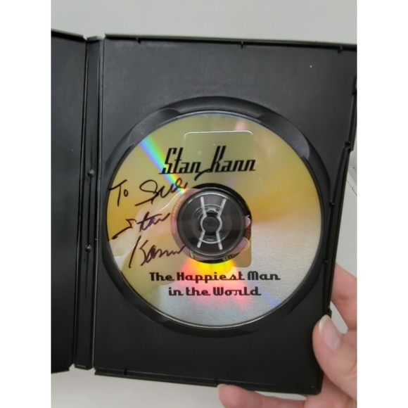 Stan Kann The Happiest Man In The World DVD‎ Signed Signature Music Organ VTG - Picture 3 of 4